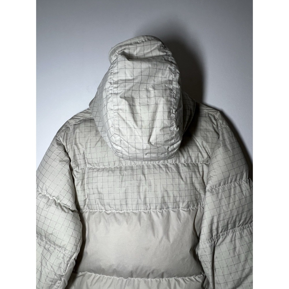 Nike Storm-FIT Hooded Insulated Full Zip Puffer Beige Winter Coat Jacket Sz L - Picture 8 of 10